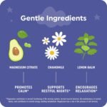 Magnesium Gummies for Kids Relaxation & Natural Wake-Rest Cycles | Relaxing Magnesium for Children with Chamomile & Lemon Balm | Non-GMO, Gluten-Free & Third-Party Tested | Calming Gummies 60 Ct - Image 5