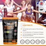 Vitamin C and Zinc 360 Tablets Vegan - Ascorbic Acid with Added Zinc - Maintenance of Normal Immune System - High Strength Vitamin C & zinc Capsule & Powder Alternative by PROELITE - Image 4