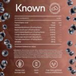 Known Multi Mushroom Gummies 1,930mg/Serving – Blackcurrant Flavour – Lions Mane, Reishi, Cordyceps, Chaga, Maitake – Brain, Focus, Immune Support – 60 Gummies, 1 Month Supply – Vegan Supplement - Image 4