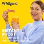Wellgard Electromight - Advanced Electrolytes Sachets with Magnesium, Iron & Vitamin C, Energy & Muscle Function Supplement, 20 Sachets - Image 3