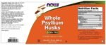 Now Foods Whole Psyllium Husk 24Oz - Image 3