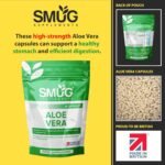 SMUG Supplements Aloe Vera - 60 Capsules - High Strength Natural Herb to Support Colon Cleanse and Detox - Two-a-Day - Equivalent to 12000mg Leaf Juice - Made in Britain - Image 3