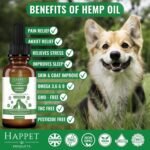 Hemp Oil for Dogs & Cats - Natural Anxiety & Stress Relief for Dogs & Cats - Hip & Joint Supplement for Dogs - Pet Hemp Calming Drops - Hemp Oil for Calming Dog & Cat Treats - 1 fl oz Made in UK - Image 4