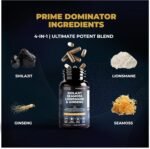 Shilajit, Sea Moss, Lion’s Mane & Ginseng 4-in-1 Supplement, Supports Energy, Stamina, Focus, Bone Health, Vitality & Wellness | 60 Vegan Capsules - PrimeBoost by Natural Gold Wellness - Image 4