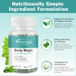 Chlorophyll Capsules - 90 Vegan Capsules，Body Deodorizing Supplement for Women & Men， for Detox, Digestion, Gut Health, Skin Support, and Oily Skin - Natural Energy Booster - Image 3