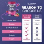 Unwind Sleep Support Gummies for Adults - Formulated for Restful Nights, Sleep Gummies Promoting Natural Sleep Production, Promotes Healthy Sleep Patterns, 60 Count - Image 7