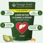 Liva+ Liver Support Supplement | 5-in-1 Formula for Detox, Fatty Liver Recovery & Cleanse | Promotes Skin & Antioxidant Function - Image 4
