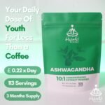 ASHWAGANDHA HIGH Strength Powder (113g) – Supplement for Stamina, Energy, Calm, Sleep Aid, Adaptogen with Withanolides - 10X Strength Extract - 113 Servings - Image 4