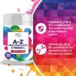 A-Z Multivitamin and Minerals 180 Tablets, Vitamins for Men's and Women's, 23 High Strength Vitamins and Minerals Including Iron, Zinc Vitamin C and More (180) - Image 5