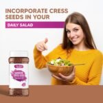 Pardesi Halim Seeds 300g - Lepidium Sativum, Aliv Seed, Asaliya, Garden Cress Seeds - Nutrient-Dense Superfood for Healthy Living, Supports Energy and Vitality. Rich in Vitamins A, C, and K, and - Image 3