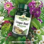 Natures Aid Ginger Root 500mg - Supports Digestion, Sickness, Nausea, Joint and Wellbeing - Botanical Supplement, Provides Gingerols and Shogaols - Vegan, Non-GMO, Gluten-Free - 90 Tablets - Image 5