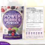 Berries Superfood Powder 150g, Immune Support Food and Dietary Supplement, 8 Vegan Superfoods Smoothie Mix for Nutritional Shakes, Juice Drink & Beverages - Image 6