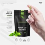 Green Tea Extract 15,000mg - 95% Polyphenols (490mg per Capsule) - 90 Vegan Capsules (3 Months Supply) - Resealable and Recyclable Pouch - by Alpha01 - Image 5