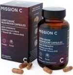 Lions Mane Mushroom Capsules 8,000mg with Added Vitamin B6 and B12 | Nootropic Supplement for Cognition, Mood, Immunity & Inflammation | 60 Two-a-Day Vegan Capsules - Mission C Lion's Mane - Image 3