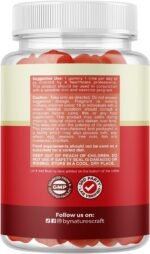 Apple Cider Vinegar Gummies with Mother - Cleanse & Detox ACV Gummies for Weight Loss, Gut Health, Bloating, Metabolism & Energy Support - ACV with Mother with B12 Vitamin, B6 & Pomegranate - 60 Ct - Image 3