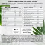 Super Greens Powder with Ashwagandha KSM-66 | Natural Formula with 21 Advanced Greens, Superfoods and Adaptogens | 150g | 30 Servings | Unflavoured & Unsweetened | Vegan | by Horbaach - Image 4