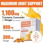 Turmeric Liquid with Black Pepper & Ginger - High Strength Curcumin Supplements - Easy Swallow Liquid Drink - Immune System Booster - Natural Energy Drink - No Added Sugars, Vegan - 1 Month Supply - Image 7