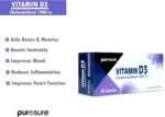 Vitamin D3 1000 IU - 30 Capsules - High Potency, Easy to Swallow Pure Vitamin D Softgel Capsules - Vitamin D3 Supplements Helps Boost Health and Immune System - Image 3