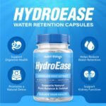 Water Retention Tablets by HydroEase - Balance, Cleanse, Detox & Debloat | Dandelion Root Extract 1800mg | Natural Fluid Regulation | Detox & Cleanse Support | 60 Vegan Capsules | 1 Month Supply - Image 3