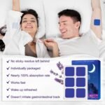 60PCS Lavender Sleep Patches, Sleep Patches for Adults, Melatonin Patches to Improve Sleep Quality, Sleep Support Patches, Easy to Use & Carry, Drug Free, 30PCS - Image 3