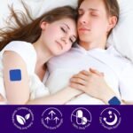 60PCS Lavender Sleep Patches, Sleep Patches for Adults, Melatonin Patches to Improve Sleep Quality, Sleep Support Patches, Easy to Use & Carry, Drug Free, 30PCS - Image 4