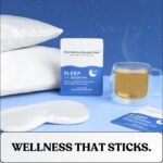 Deep Sleep Aid Patches | Valerian Root, Passion Flower, Magnesium for Nighttime Sleep Support | Vegan Friendly Waterproof Patch, Latex Free (Pack of 15) - Image 3