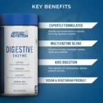 Applied Nutrition Digestive Enzyme - Vegan Digestive Enzymes Capsules, with Lactase, Protease, Amylase, Aids Digestion of Carbohydrates, Lactose, Proteins, Fats, for Flatulence Control (60 Servings) - Image 4