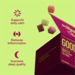 GOODRAYS CBD Gummies, High Strength, Natural Sleep Stress and Anxiety Relief, Vegan, Mixed Pack, 30 x 25mg Gummies, Packaging May Vary - Image 4