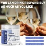 Liver Support Recover | Liver Detox Supplement with DHM + L-Cysteine | Feel Better After Drinking & Support Your Liver | 12 Doses | Dihydromyricetin, Cysteine, Prickly Pear, B-Vitamins, Ginger - Image 3