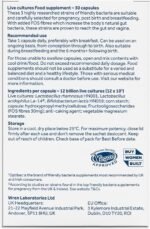 Optibac Probiotics Pregnancy - Most Researched Pregnancy Probiotics - Also for Breastfeeding & Post Birth - for Gut & Intimate Flora - 30 Vegan Capsules - Image 6