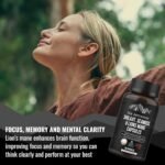 The Antidotes Shilajit, Sea Moss and Lion’s Mane Capsules – 3-in-1 Superfood Supplement – Natural Energy, Immunity & Focus – Vegan, Gluten-Free & Pure – 60 Capsules (30–60 Day Supply) - Image 6