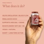 Roam Supplement for Her, Sexual Wellness Booster for Women Supports Arousal + Desire with B2/B6 Vegan Capsules with Maca, Ashwagandha, and Fenugreek - 90 Food Supplements (3 Month Supply) - Image 3