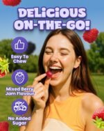 Multivitamin Gummies for Adults – 150 Gummies - 2.5 Month Supply - Advanced 10 Essential Vitamin Complex - Immune & Energy Support - Chewable Multivitamins for Men & Women - Mixed Berry Jam Flavour - Image 4