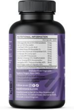 Max Adaptogen 10 | Ashwagandha, Bacopa, Holy Basil, RhodioIa Rosea, Schisandra, Cordyceps, Gotu Kola, Siberian Ginseng, Panax Ginseng, Astragalus | Natural | Vegan | (120 Capsule Bottle) - Image 3