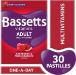 Bassetts Vitamins Adult Raspberry & Pomegranate Flavour Multivitamins 30 Gummy Pastilles - Image 3