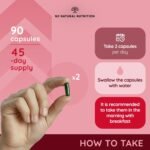 Maca, Vitamin B6, Ginseng, Zinc, L-Taurine, Black Pepper. 90 Plant-Based Capsules. VEGAN Certified. N2 Natural Nutrition - Image 6