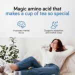 L Theanine 400mg - 180 Capsules - 6 Months Supply | Vegan L-Theanine Supplement | No Artificial Fillers & Gluten Free | Ambervit - Image 3