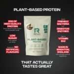Reflex Nutrition Plant Based Protein - 21g Vegan Protein Powder (Pea Protein, Brown Rice Protein & Pumpkin Seeds) - Digestive Enzymes & Vitamin B12 - Natural Flavours (Cacao & Caramel, 20 Servings) - Image 3