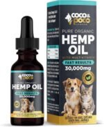 CocoPoco® Oil for Dogs Cats - Made In UK - Oil for Dog -100% Natural, Dog Calming Drops Calming Drops For Dogs - Omega 3, 6, 9 - Image 3