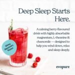 Magnesium Powder for Sleep – High Absorption Magnesium Citrate & Glycinate with L-Theanine, Chamomile & Passionflower – Natural Sleep Aid & Relaxation Supplement – 30 Servings – by Evopure - Image 3