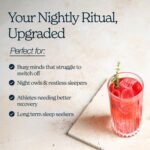 Magnesium Powder for Sleep – High Absorption Magnesium Citrate & Glycinate with L-Theanine, Chamomile & Passionflower – Natural Sleep Aid & Relaxation Supplement – 30 Servings – by Evopure - Image 5