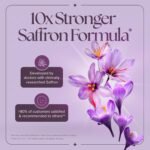 Saffron Gummies | Adults & Kids 4+ | Doctor-Formulated | High Strength Extract for Mood, Focus, Stress & Sleep Support | Vegan, Sugar-Free & Tasty Fruit Flavour | 60 Count - Image 3