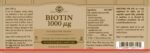 Solgar Biotin 1000 µg Vegetable Capsules - Pack of 50 - For Healthy Hair and Skin - Promotes Energy and Vitality - Vegan - Image 3