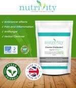 Heavy Metal Detox Supports and Aids Digestive Health Cilantro Coriander 500mg Vegan Capsule Antioxidant Healthy Skin Immune Health Manufactured in The UK by Nutrivity 60 Caps - Image 4