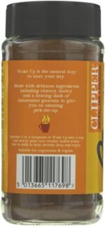 Clipper Organic Wake Up Coffee Alternative 125g | Natural Guarana & Barley Blend |New Branding of Whole Earth Organic Wake up | From SuperfoodUK (Pack of 3) - Image 3
