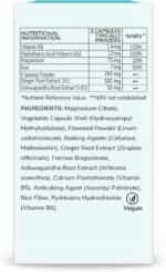 Health & Her Premenstrual Supplements for Women - with Ashwagandha, Flaxseed and Ginger Root - 2 Month Supply, 120 Capsules - Vegan & Gluten Free - Image 6