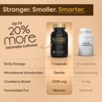 Advanced Probiotics for Women | Scientifically Formulated Vaginal Probiotics, Intimate Flora & UTI | Crafted with 3 Billion Bacterial Cultures - 100 Billion CFU/g Source | Made in UK (180 Capsules) - Image 5