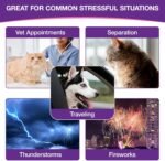 Melatonin for Dogs & Cats, Sleep Aid & Dog Anxiety Relief for All Breeds, Dog Calming Melatonin for Noise, Fireworks, Separation & Travel Stress - Promotes Relaxation, Sleep & Calm Behaviour 60ml (1) - Image 4