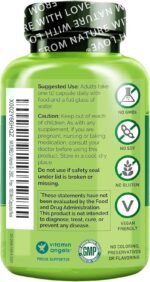 NATURELO Vitamin D3 (62.5mcg / 2500 IU) - from Lichen - Plant-Based & Sustainable - Bio-Active Colecalciferol - Bone and Immune Health - 180 Small Vegan Capsules | 6 Month Supply - Image 3