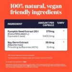 Jude Bladder Health Supplement for Women | Pumpkin Seed Extract & Soy Germ | Science-Backed Urinary Wellness | As Seen on Dragons’ Den | Vegan & Gluten Free | 120 Capsule - Image 5